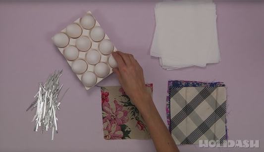 Fun Silk Ties and Scarves Project with Eggs!