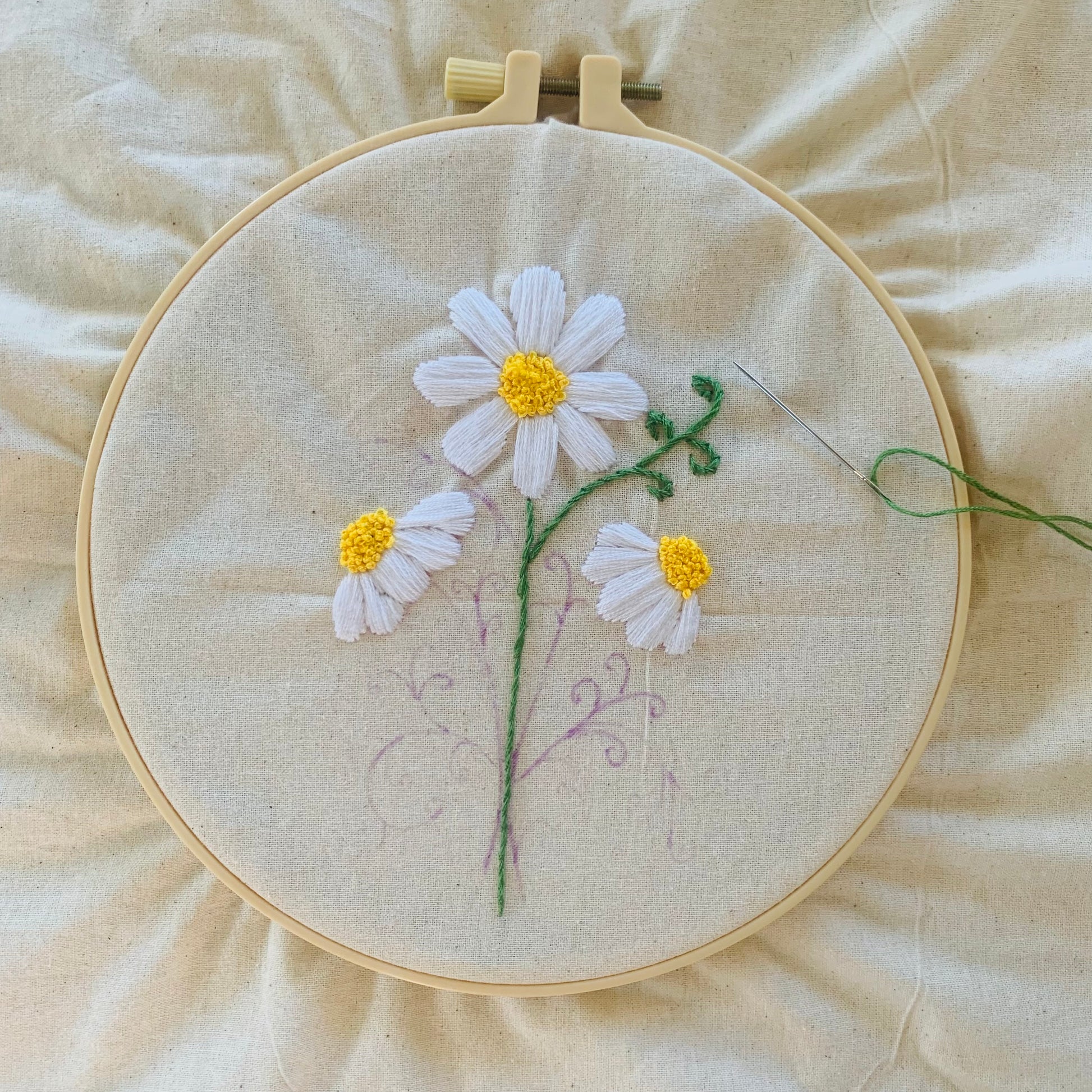 Make your own hand embroidered tote bag - MakeKit DIY Craft Kits