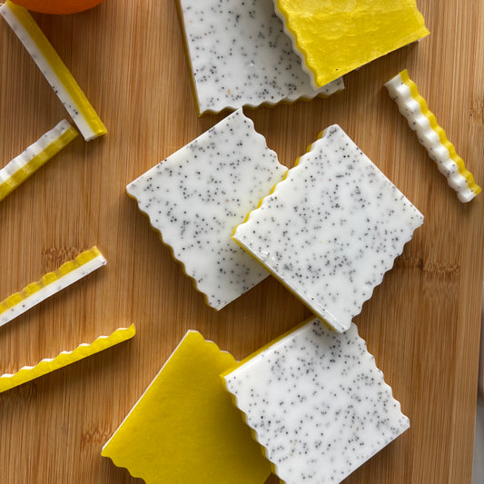 Make Your Own Lemon Poppy Seed Soap - MakeKit DIY Craft Kits