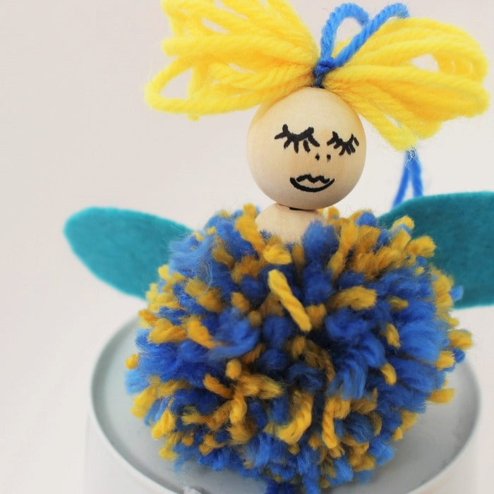 Pom Pom Fairies - Instant Download - MakeKit DIY Craft Kits