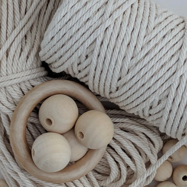 Make your own macrame plant hanger package - MakeKit DIY Craft Kits