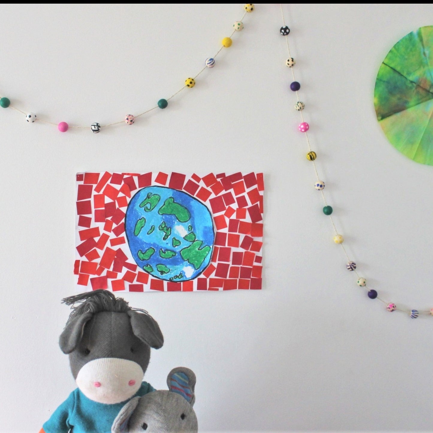 Wooden Bead Garland - Instant Download - MakeKit DIY Craft Kits