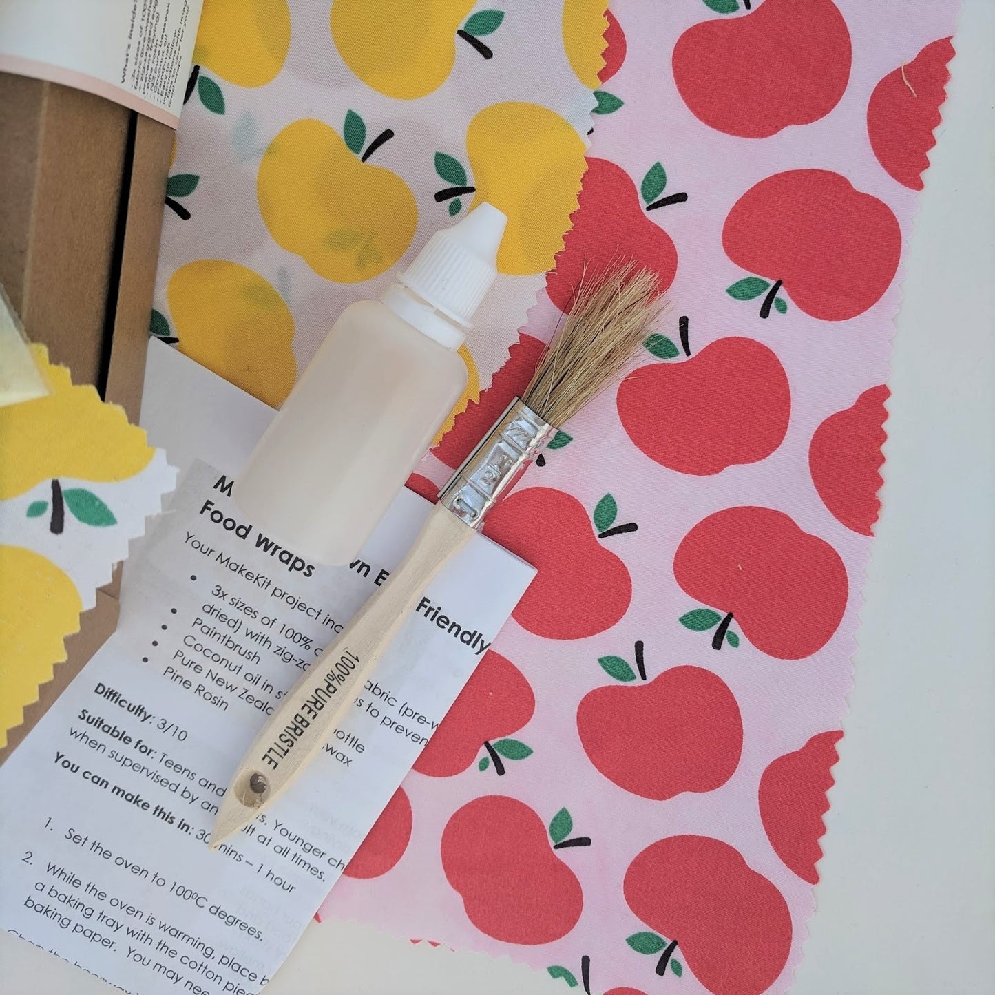 Make Your Own Food Wraps - MakeKit DIY Craft Kits