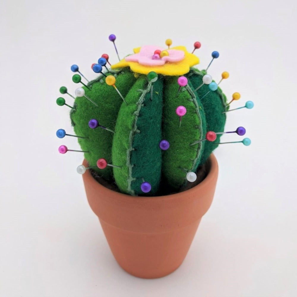Adult or kids craft kit, sew your own pin cushion,