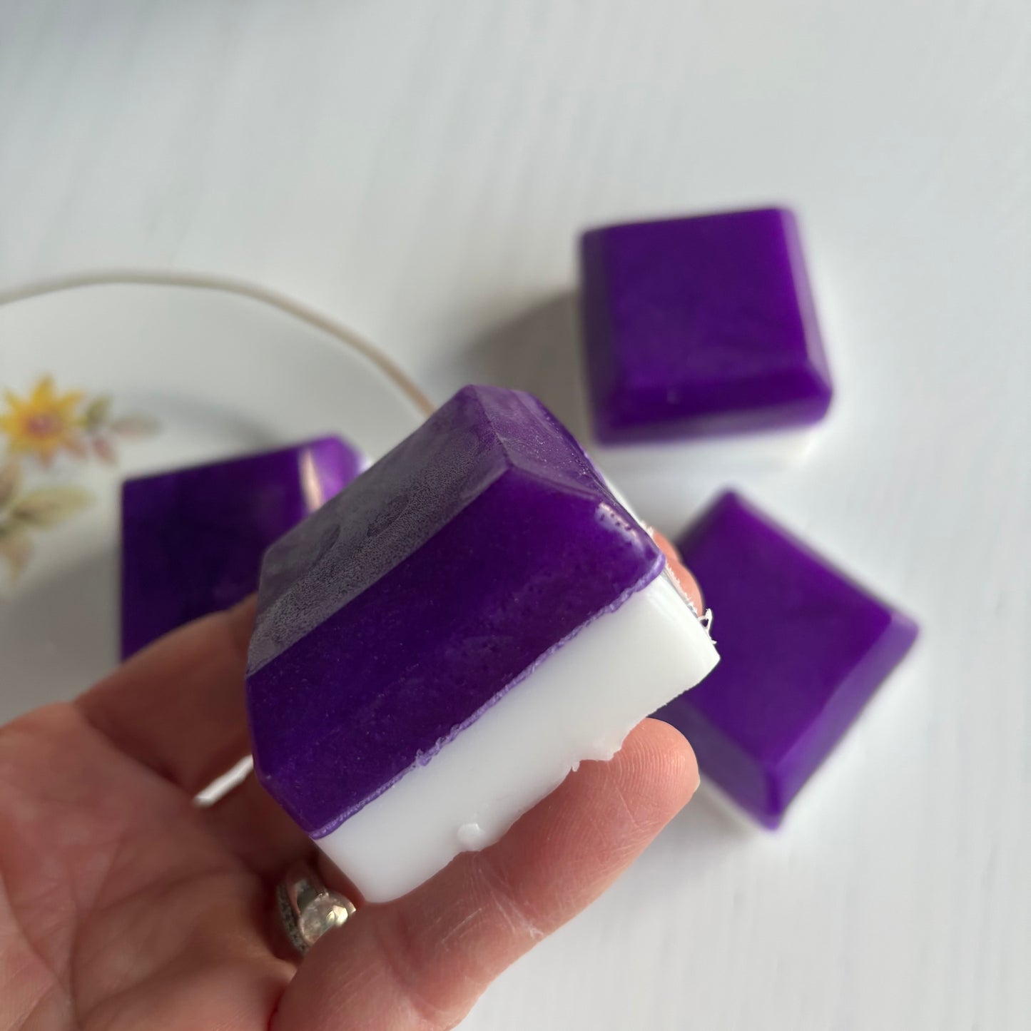 Layered Lavender Soap