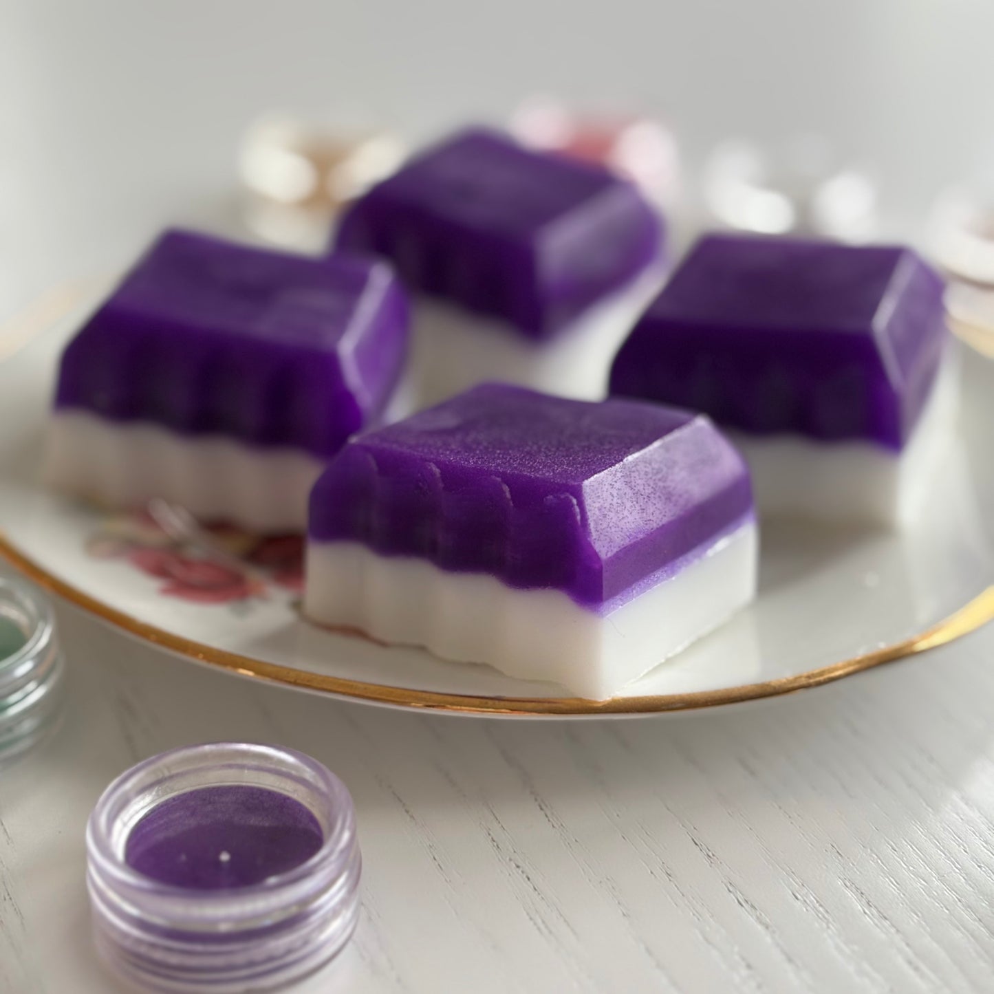 Layered Lavender Soap