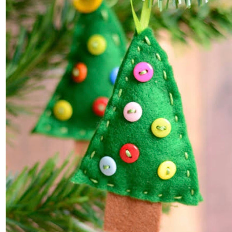 Make Your Own Felt Christmas Decorations MakeKit DIY Craft Kits