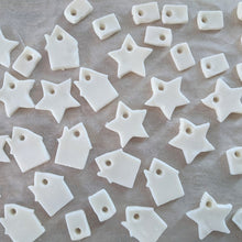 Air drying clay Christmas decorations