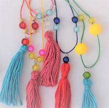 Fringe and Bead Necklaces - Instant download - MakeKit DIY Craft Kits