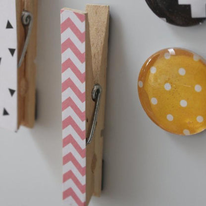 Hand made fridge magnets, DIY craft kit for adults and children