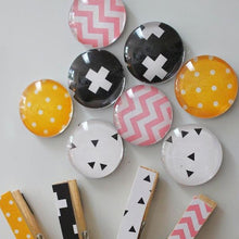 Hand made fridge magnets, DIY craft kit for adults and children