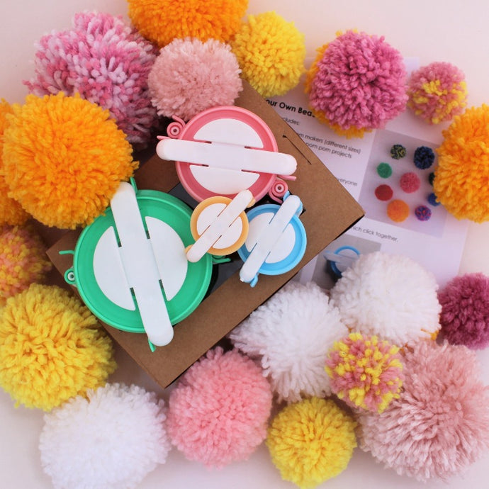 Make your own Pom Poms - MakeKit DIY Craft Kits