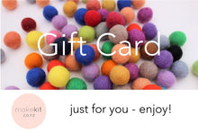 Gift voucher for craft kits