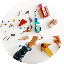 Boys birthday party robot package - MakeKit DIY Craft Kits